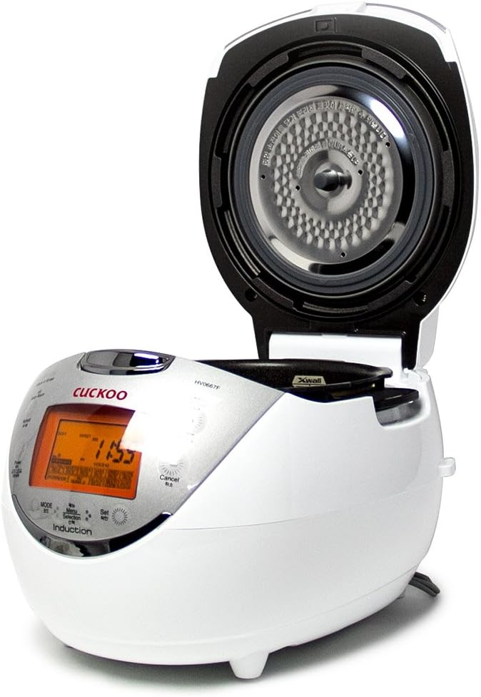 Cuckoo Pressure Rice Cooker IH, 6-Cup (Uncooked)