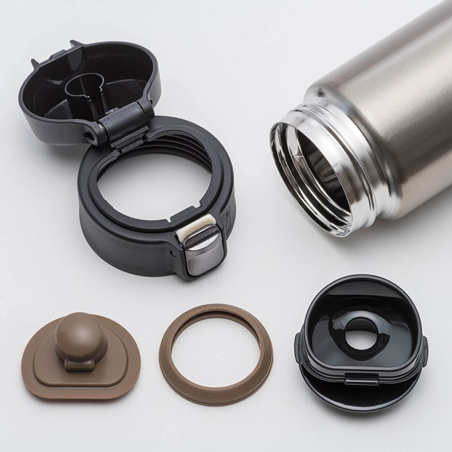 Tiger Vacuum Insulated Travel Mug with Flip Open Lid, 20-Ounce