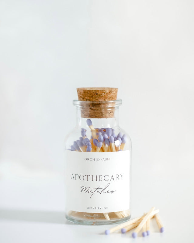 Orchid + Ash Apothecary Matches