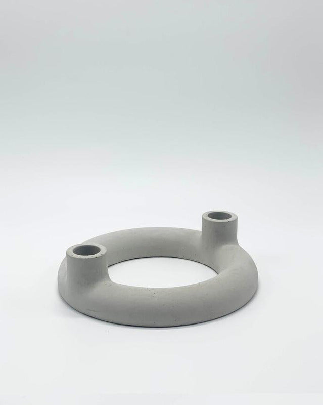 Uno Atelier Aria Concrete Candle Holder