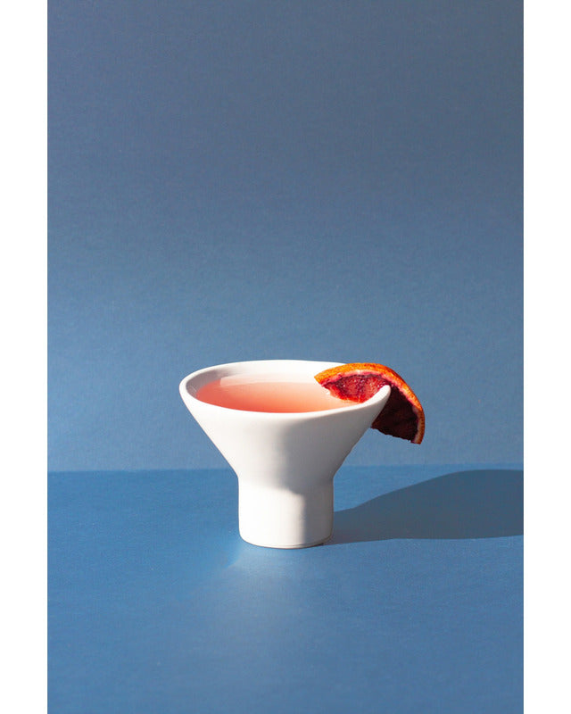 Guten Co. Stemless Martini Glass in Gloss