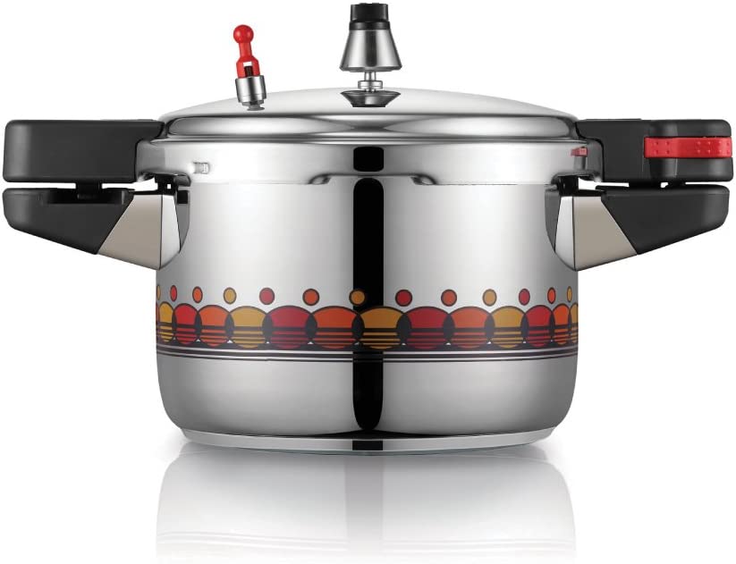 PN Poong Nyun Stainless Pressure Cooker Vienna, 6 Cups