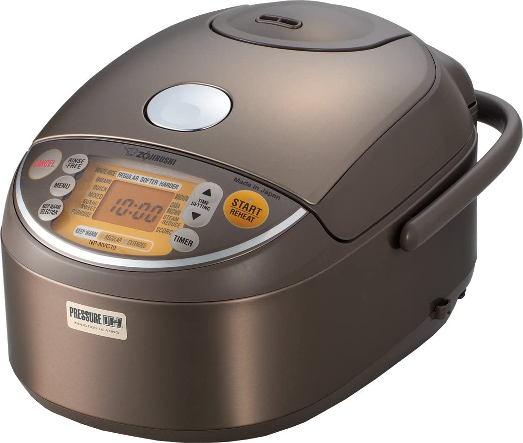 Zojirushi Pressure Induction Heating Rice Cooker & Warmer, 5.5 Cup