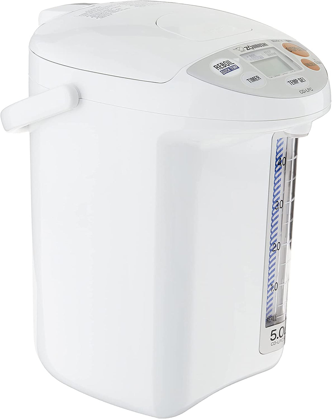 Zojirushi Micom Water Boiler and Warmer, 5.0 Liters