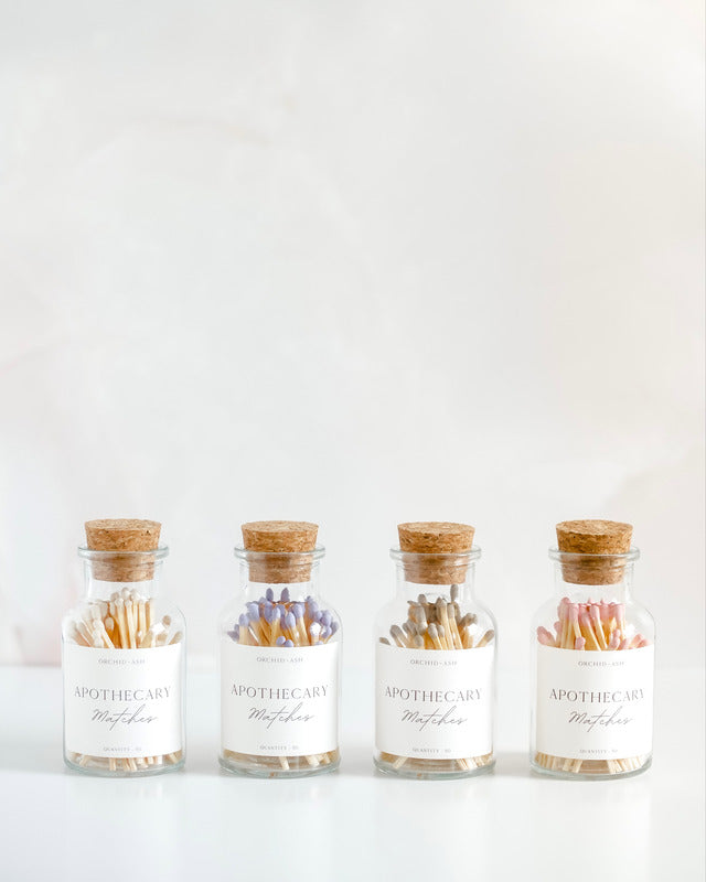 Orchid + Ash Apothecary Matches