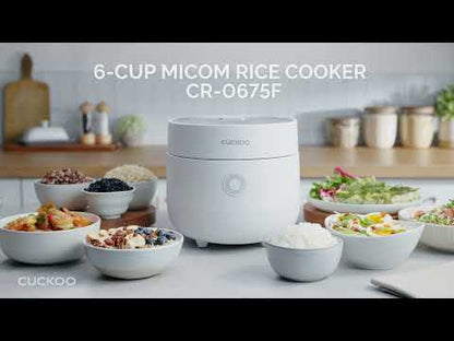 Cuckoo Micom Rice Cooker with 10 Menu Options