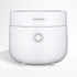 Cuckoo pressure rice cooker that uses all around induction heater to cook the price to perfection. It has 9 different settings to cook different grains, and you can select these using a touch screen. So whether you want regular white rice, brown rice, quinoa, porridge, or risotta this rice cooker can do it all.