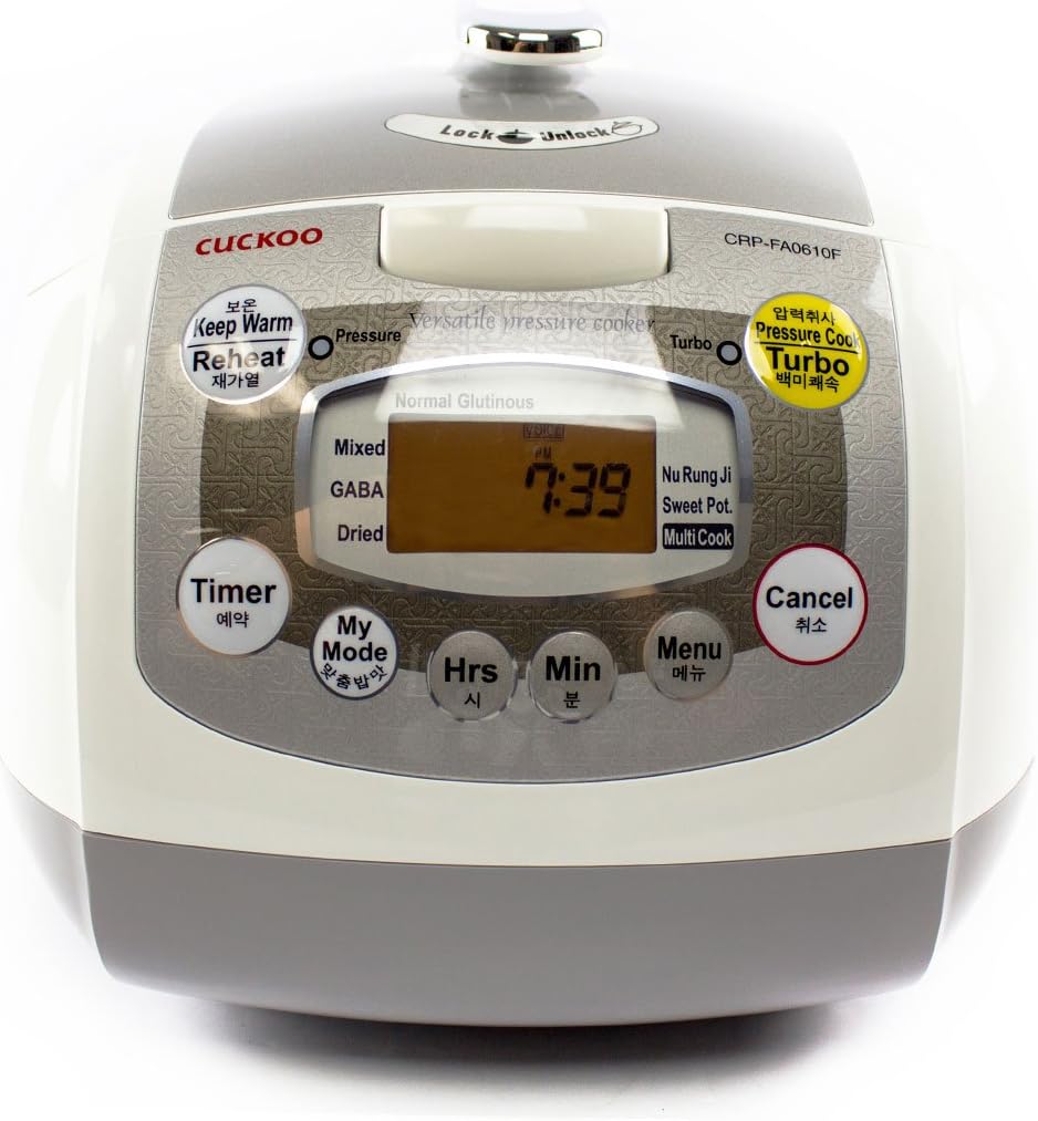 Cuckoo Rice Cooker, 6-Cup (Uncooked)