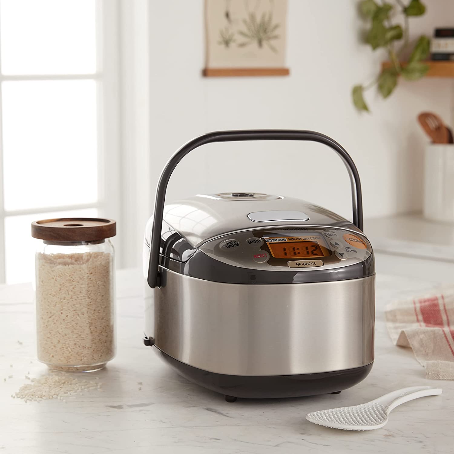 Zojirushi Induction Heating Rice Cooker and Warmer, 3 Cups