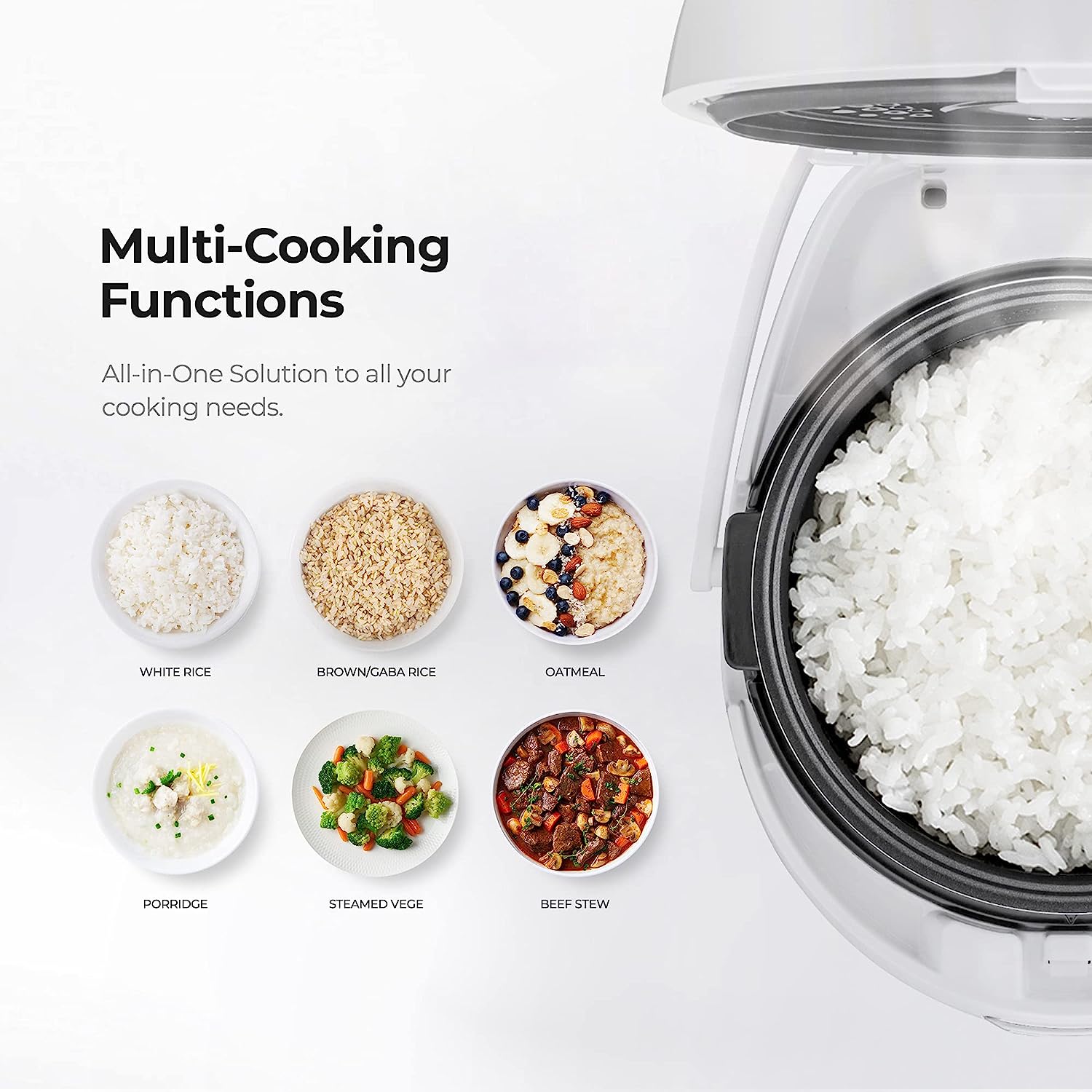 Cuckoo Micom Rice Cooker with 9 Menu Options, 8-Cup (Uncooked)