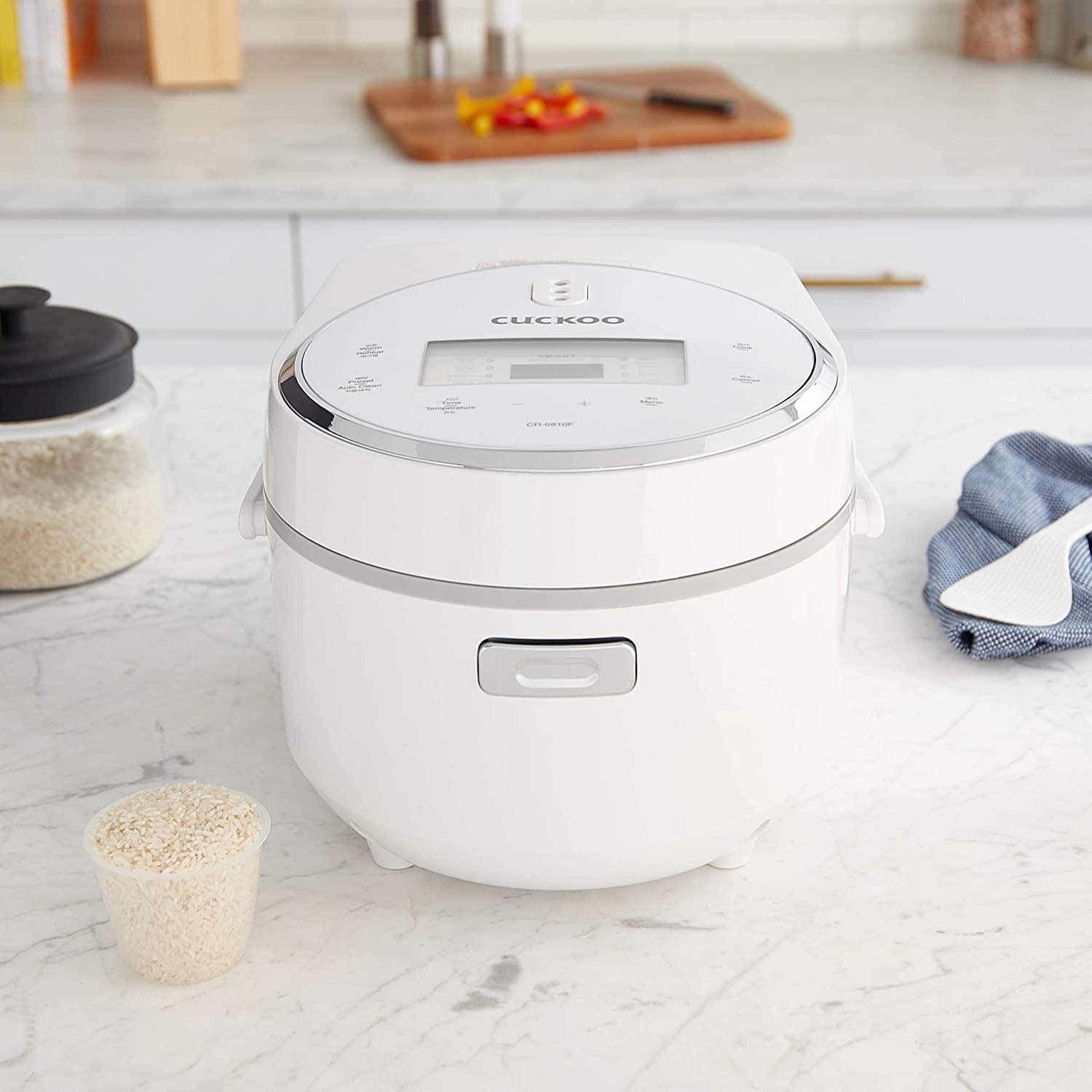 Cuckoo Micom Rice Cooker with 9 Menu Options, 8-Cup (Uncooked)