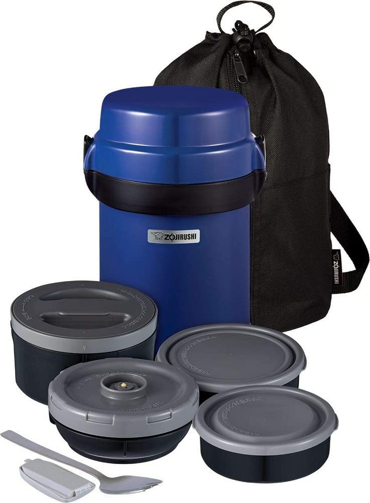  Zojirushi Stainless Steel Food Jar, 25-Ounce, Aqua Blue: Food  Savers: Home & Kitchen