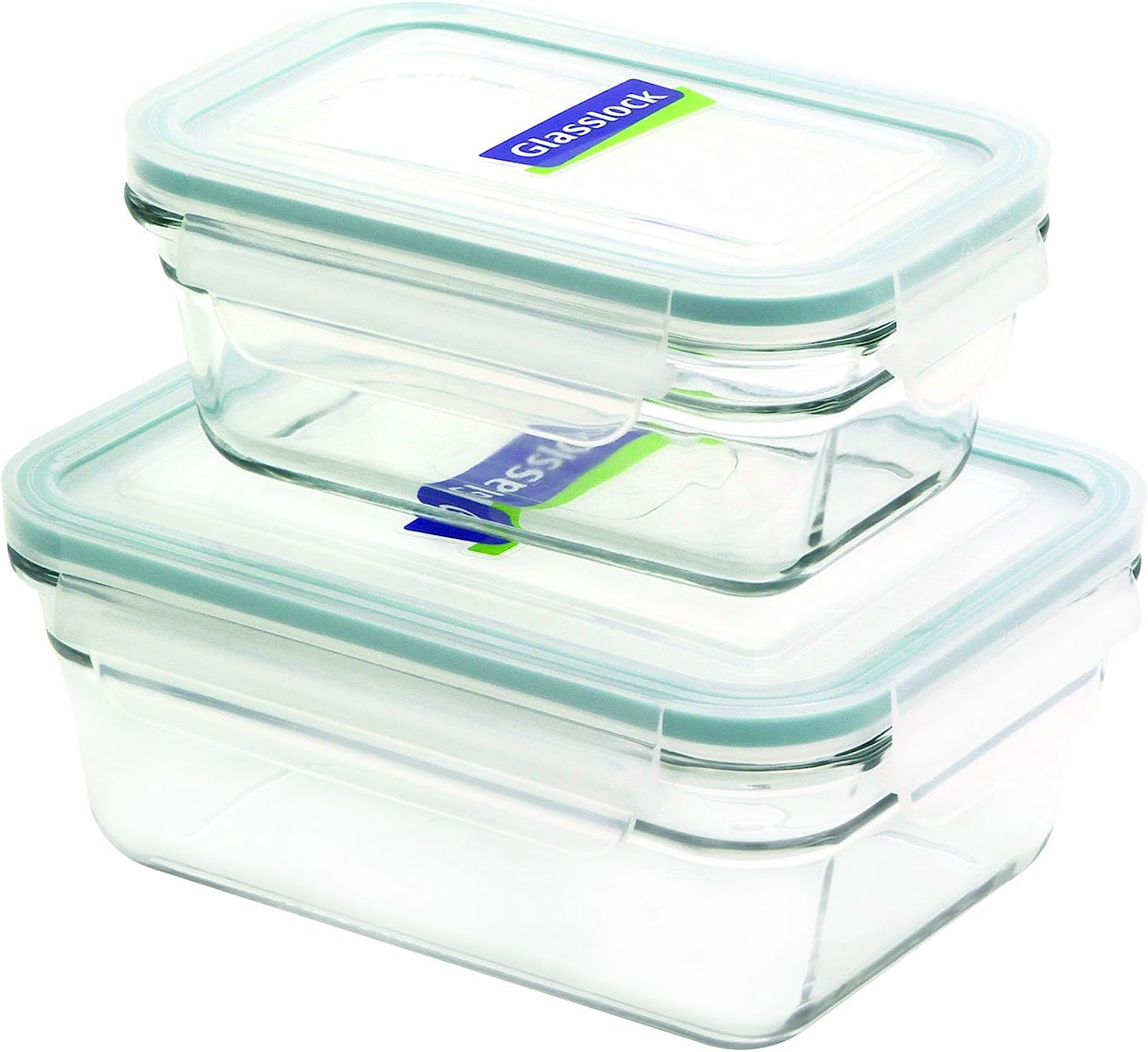 Glasslock 4-Piece Rectangle Oven Safe Container Set