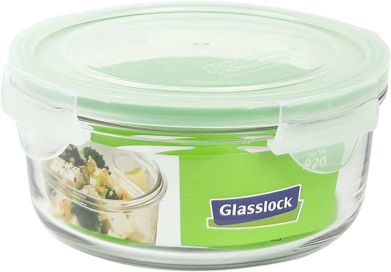 Glasslock Round Container, 12-Ounce
