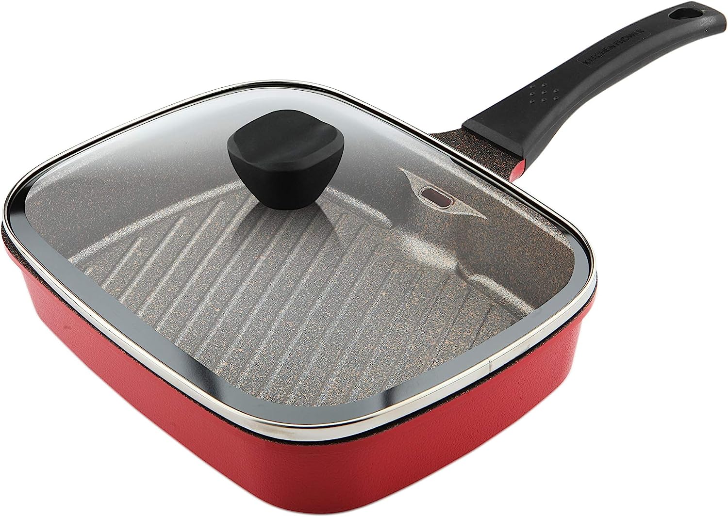 HUHU 11-Inch Rectangular Grill Pan