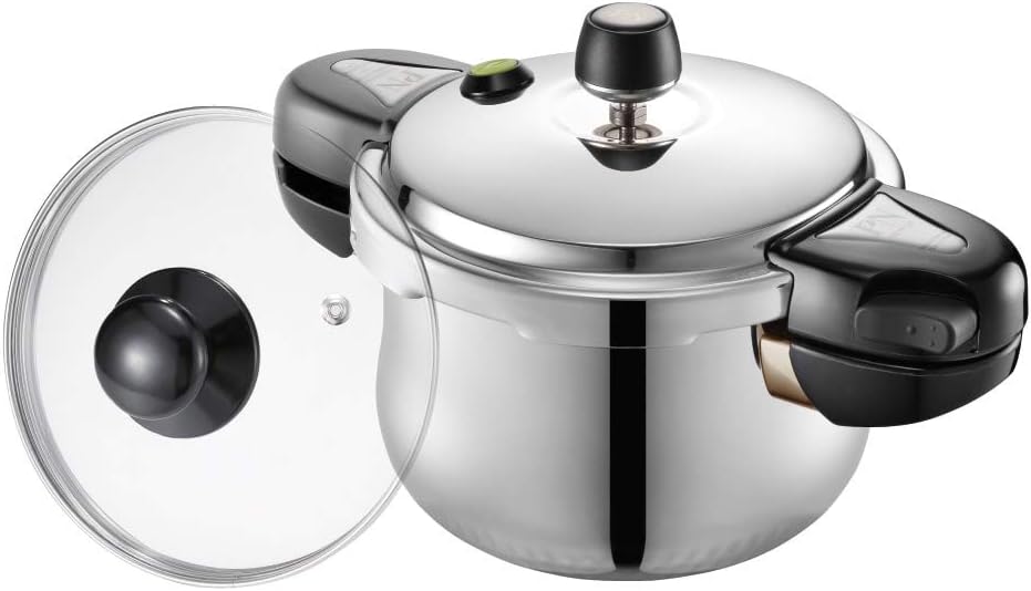PN Poong Nyun 3ply Pressure Cooker, 2.1qts