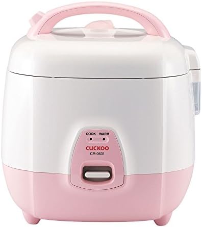 Cuckoo Rice Cooker and Warmer Basic Electric, 6 Cup (Uncooked)