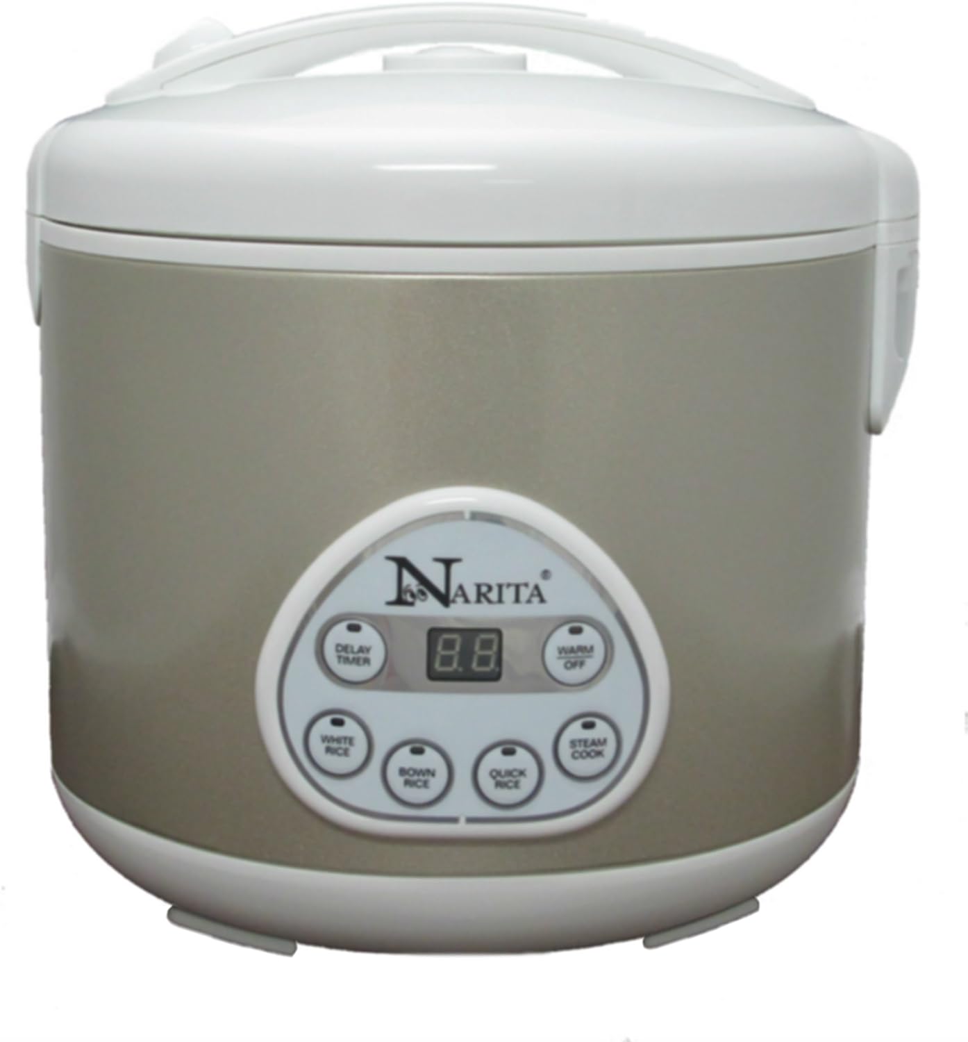 Narita 6-cup Digital Rice Cooker with Steamer
