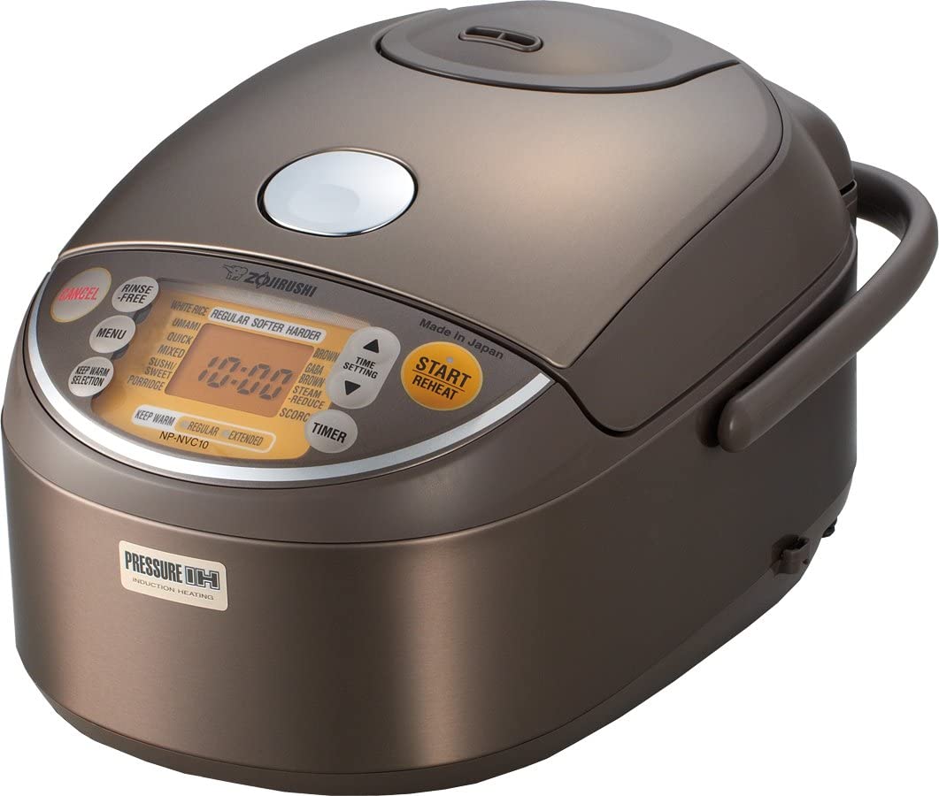 Zojirushi Pressure Induction Heating Rice Cooker &amp; Warmer, 5.5 Cup