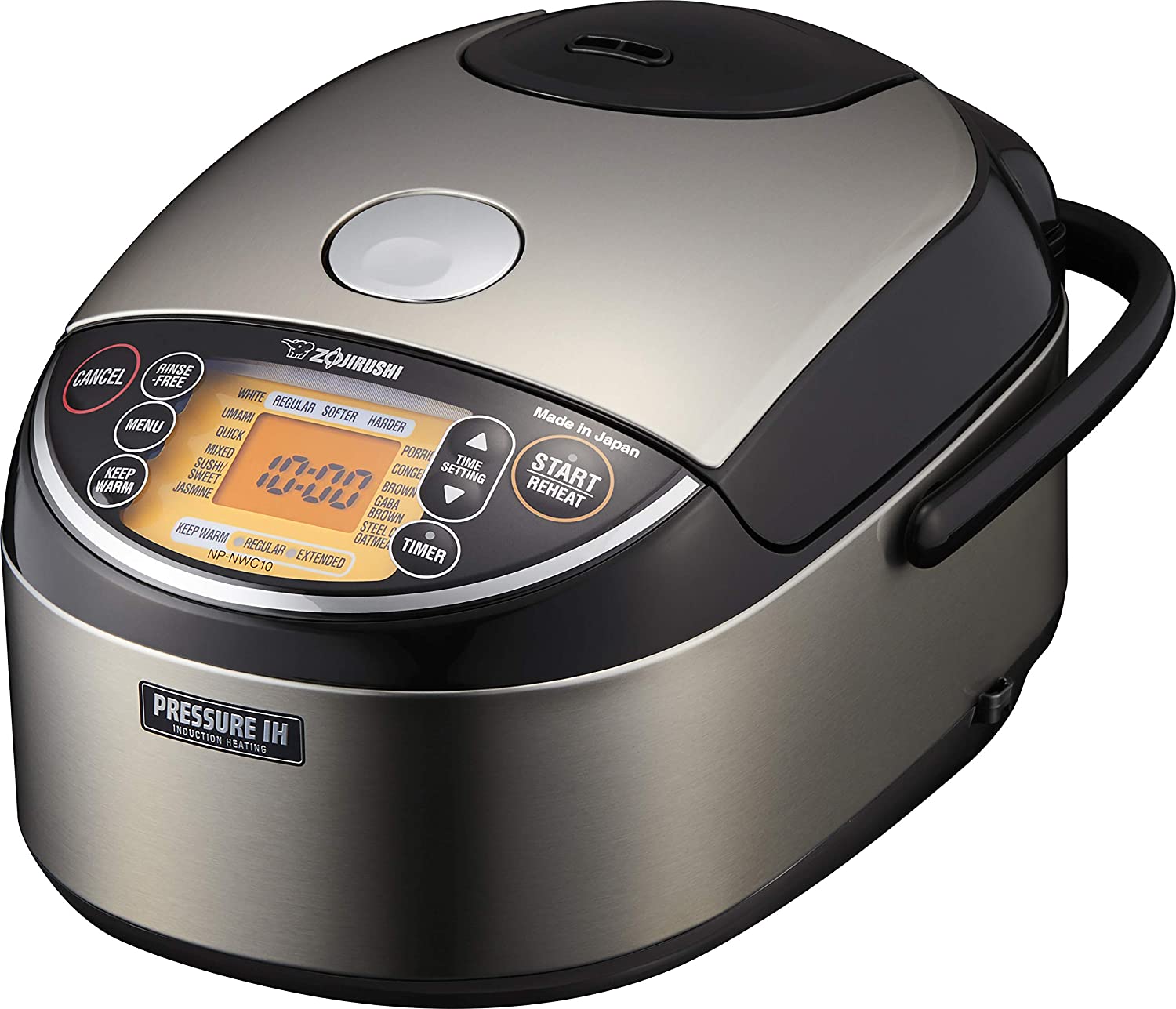Zojirushi Pressure Induction Heating Rice Cooker &amp; Warmer, 5.5 Cup