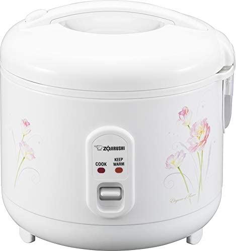 Zojirushi 3 Cup (Uncooked) Rice Cooker, White