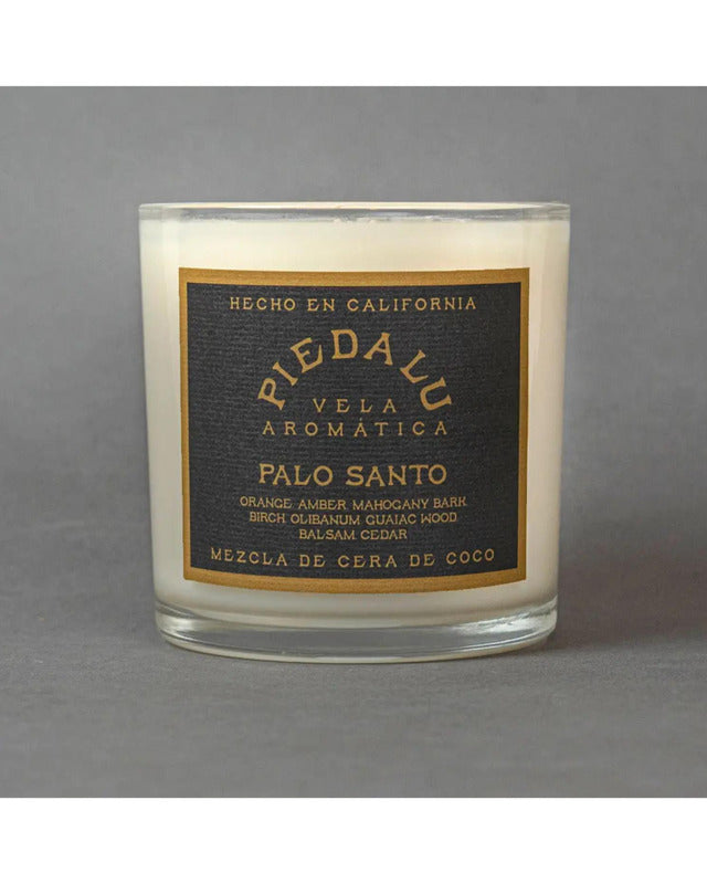 Piedalu Vela Aromatica 2 Wick Palo Santo, 15-Ounce