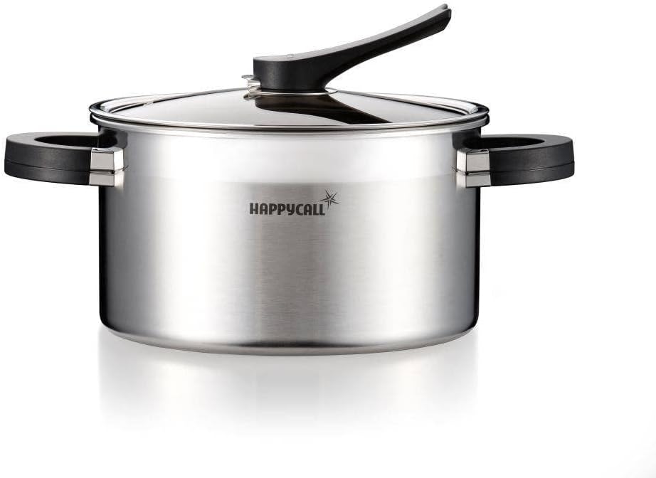Happycall Stainless Steel Source Pot, 6.3qt